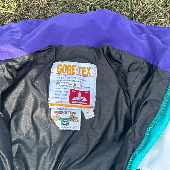 Vintage 80s Gore-tex Outerwear Light Weight Jacket !! - Picture 7 of 15
